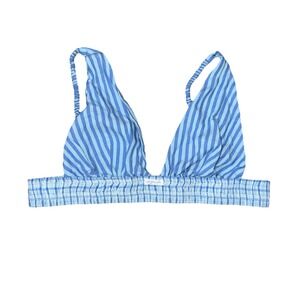 Out From Under Urban Outfitters Blue Stripe Women's XL Bra Bralette